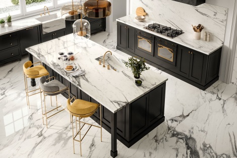 12mm-porcelain-stoneware-tile-kitchen-statuario-versilia-evoca-surfaces